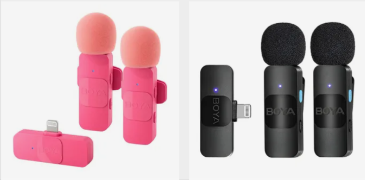 MICROFONES de Lapela para iPHONES vs Android: Top 5 - Review COMPLETO 5 BOYA BY V20 1