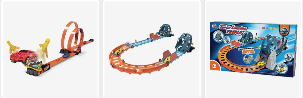Top 6 MELHORES Pistas de CARRINHO Infantil em 2026 3 Braskit Pista Turbo Looping Duplo 7408
