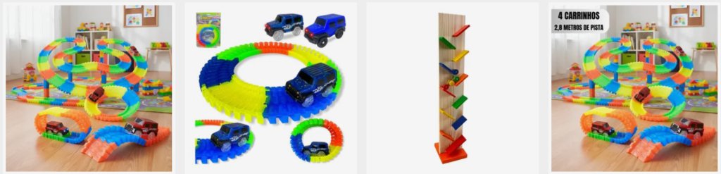Top 6 MELHORES Pistas de CARRINHO Infantil em 2026 4 Braskit Trilha Maluca 7406