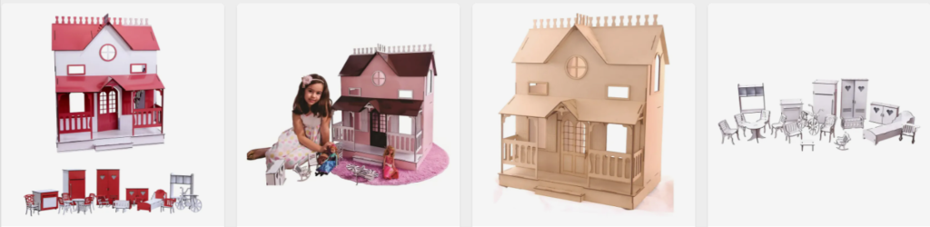 Melhor CASA de Boneca INFANTIL: Guia 2026 - TOP 6 6 Kit Casa de Bonecas Darama Lian com Moveis 1