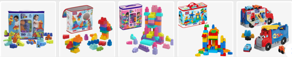 REVIEW Melhores BLOCOS de MONTAR Infantil 2026: TOP 6 - Guia e Comparativo 2 MEGA BLOKS First Builders Big Building Bag