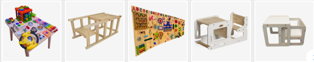 Mesa Montessori 4 em 1