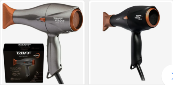 Melhor SECADOR de Cabelo PROFISSIONAL 2026: TOP 7 - Guia e Análises Completas 5 Taiff Vulcan 2500W