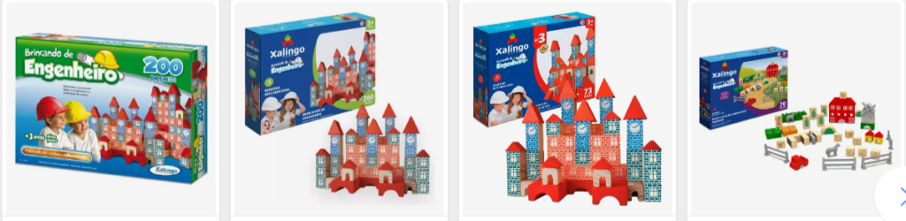 REVIEW Melhores BLOCOS de MONTAR Infantil 2026: TOP 6 - Guia e Comparativo 4 Xalingo Brincando de Engenheiro