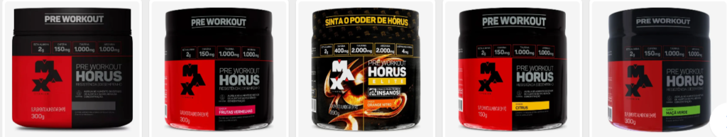 Melhor PRÉ-TREINO para FOCO e Energia em 2026. Os 6 MELHORES - Análise COMPLETA 2 Max Titanium Horus