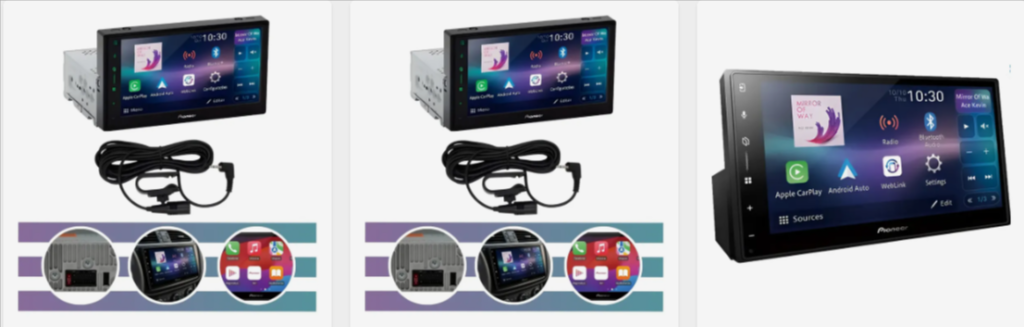Melhor MULTIMÍDIA Automotiva ANDROID Auto 2026. TOP 5 - Análise COMPLETA 3 Pioneer DMH A5650BT