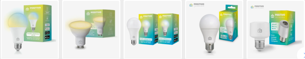 LÂMPADA Smart ALEXA. Review COMPLETO das 6 Melhores de 2026 3 Positivo Smart Lampada Wi Fi