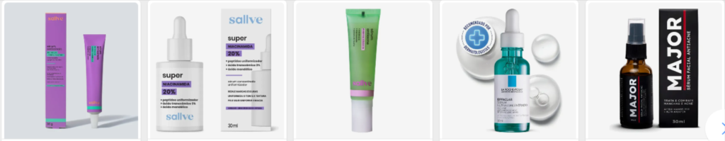 Melhor SÉRUM Facial para PELE Oleosa. RANKING 2026 5 Sallve Serum Antiacne
