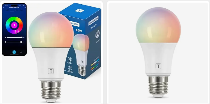 LÂMPADA Smart ALEXA. Review COMPLETO das 6 Melhores de 2026 4 Tramontina Smart LED 10 W Wi Fi Bluetooth